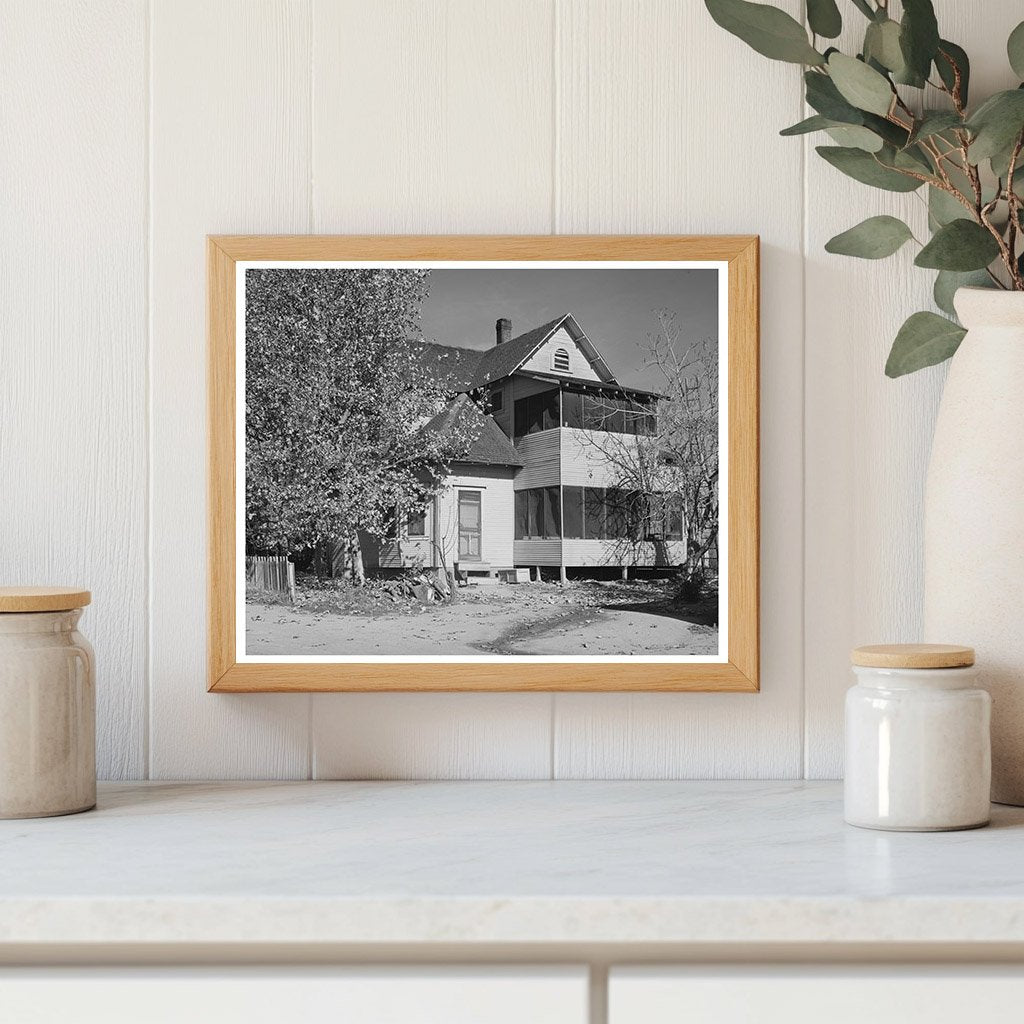 Vintage Farmhouse Back in Placer County California 1940
