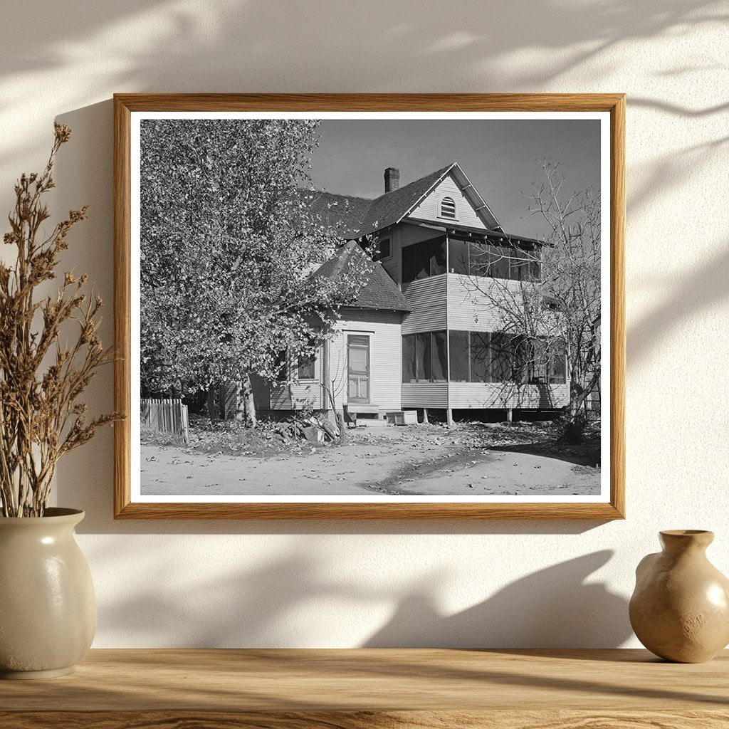 Vintage Farmhouse Back in Placer County California 1940