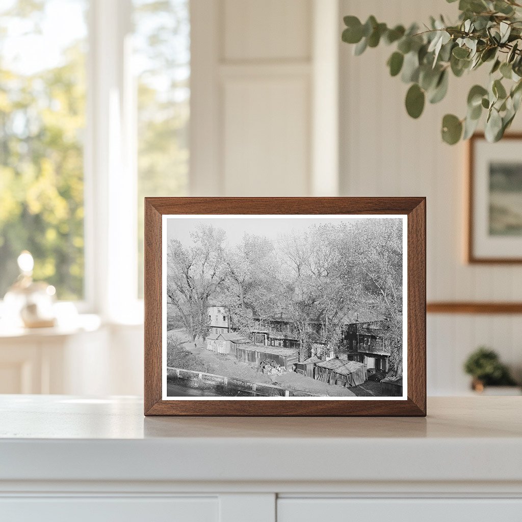 Chinatown New Castle California December 1940 Vintage Photo