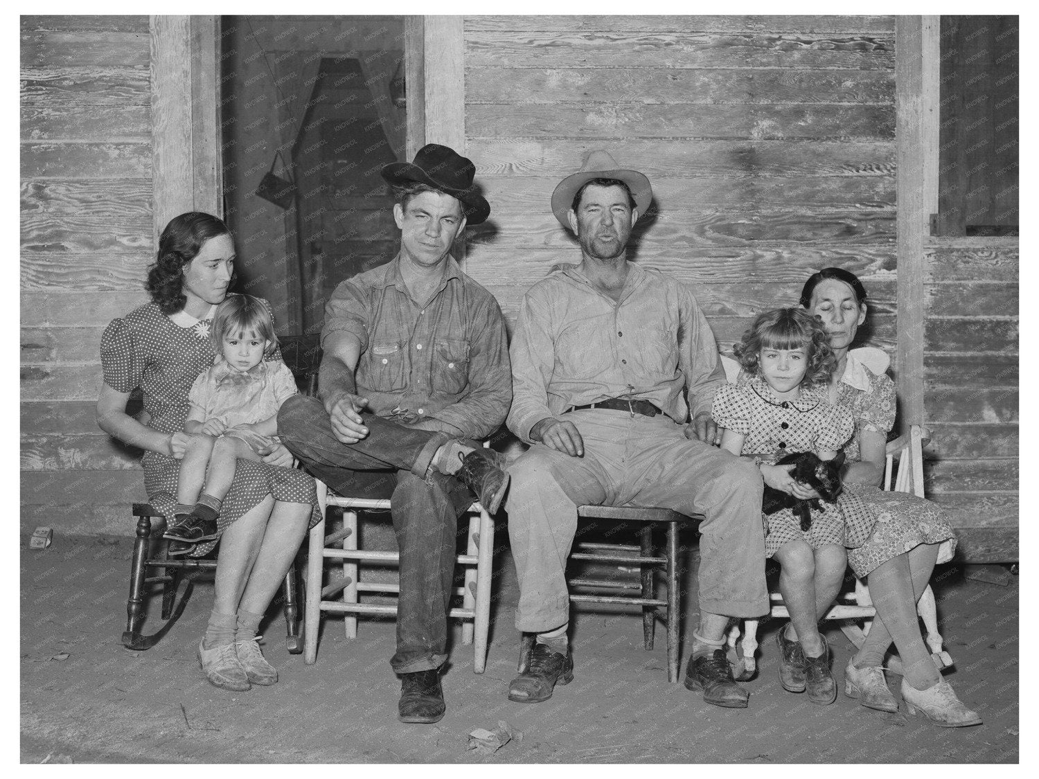 Oklahoma Family Farming in California 1940