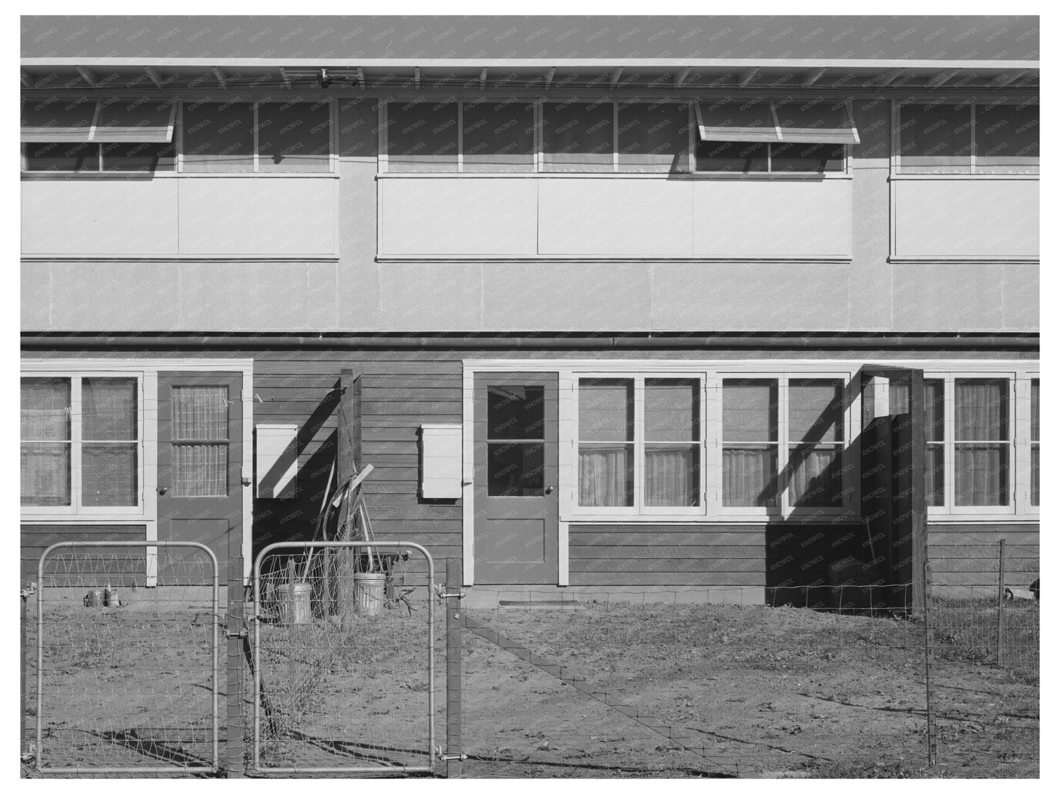 Yuba City Farm Workers Camp Apartment December 1940