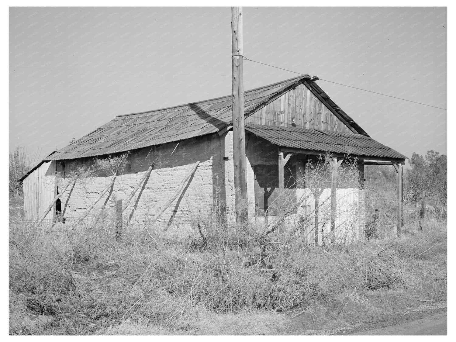 Bank of Old Virginia City December 1940 Vintage Photograph