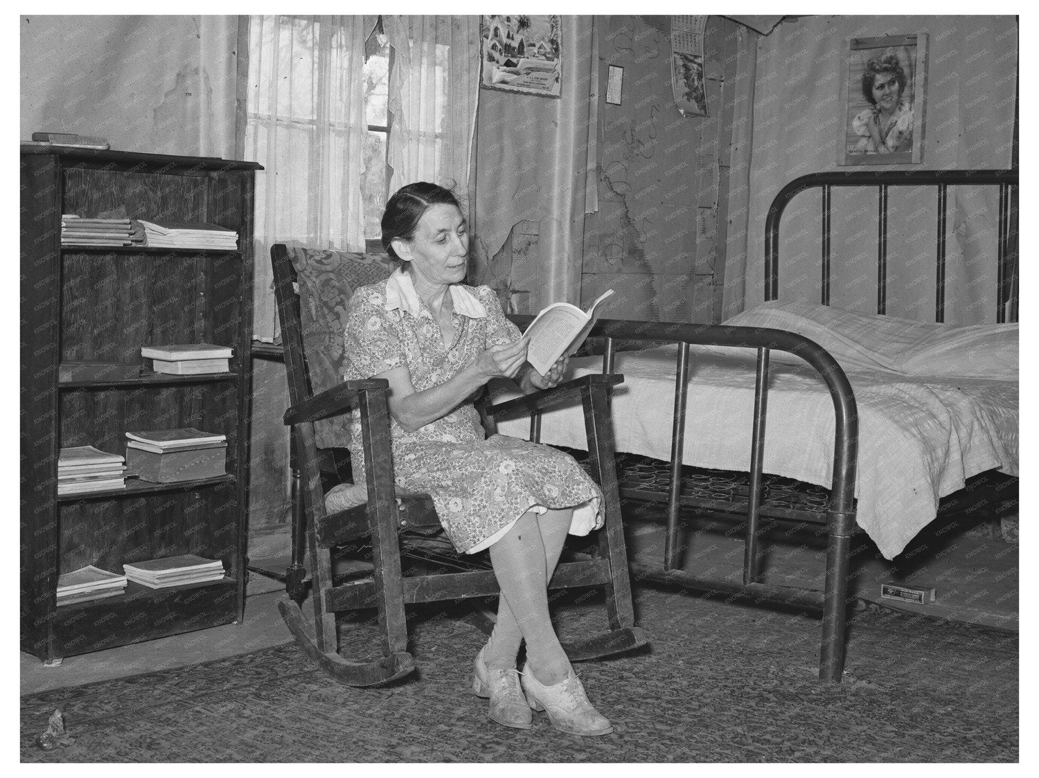 Oklahoma Farmers Wife on California Fruit Farm 1940