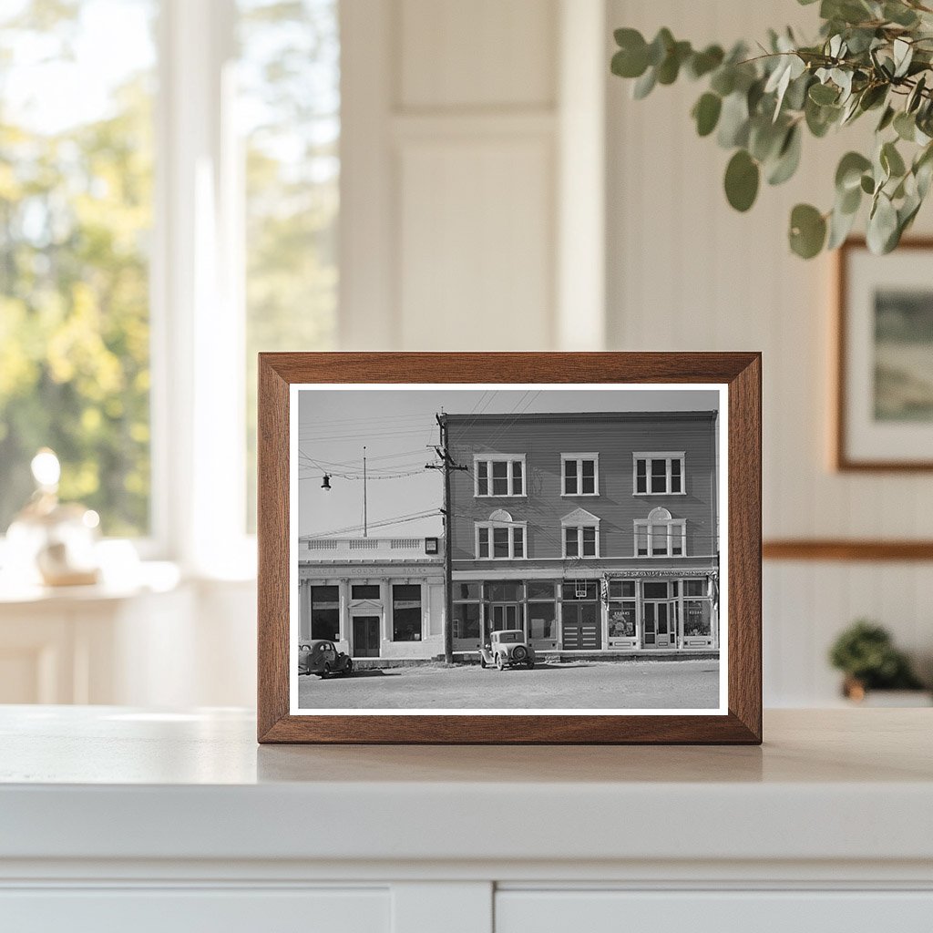 New Castle California Vintage Buildings December 1940