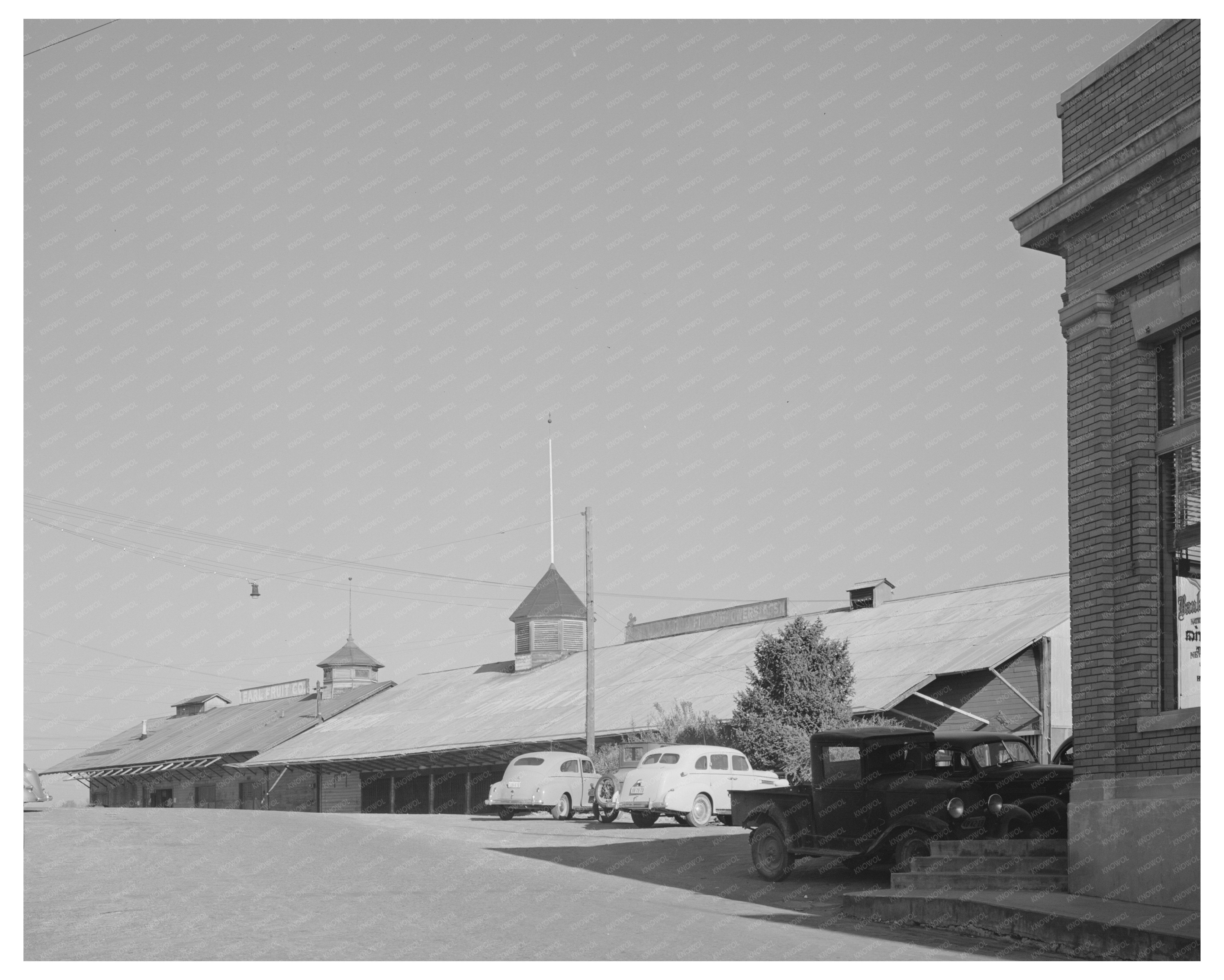 1940 Vintage Image Bank of America New Castle California