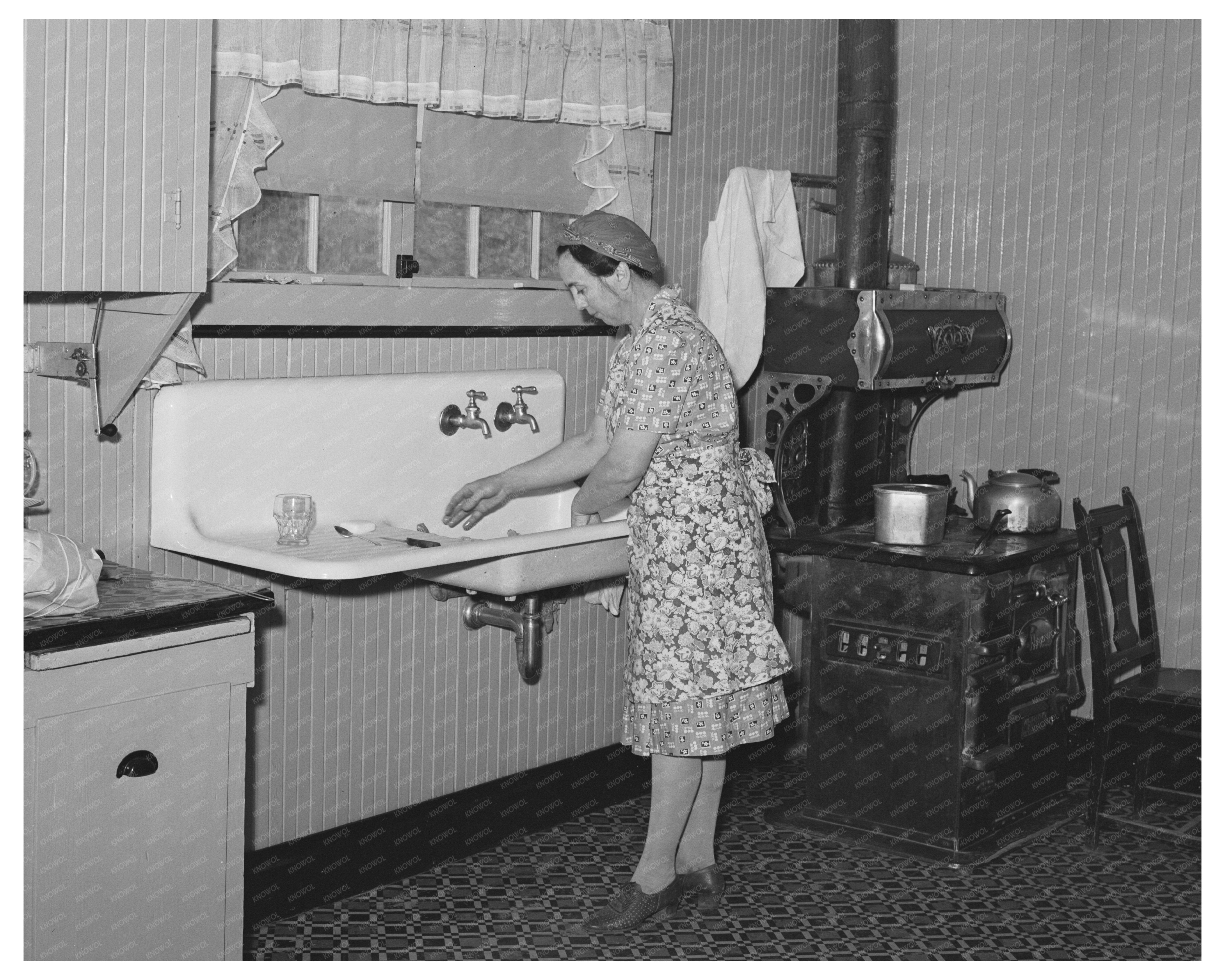 Vintage Kitchen of Placer County Fruit Farmer 1940