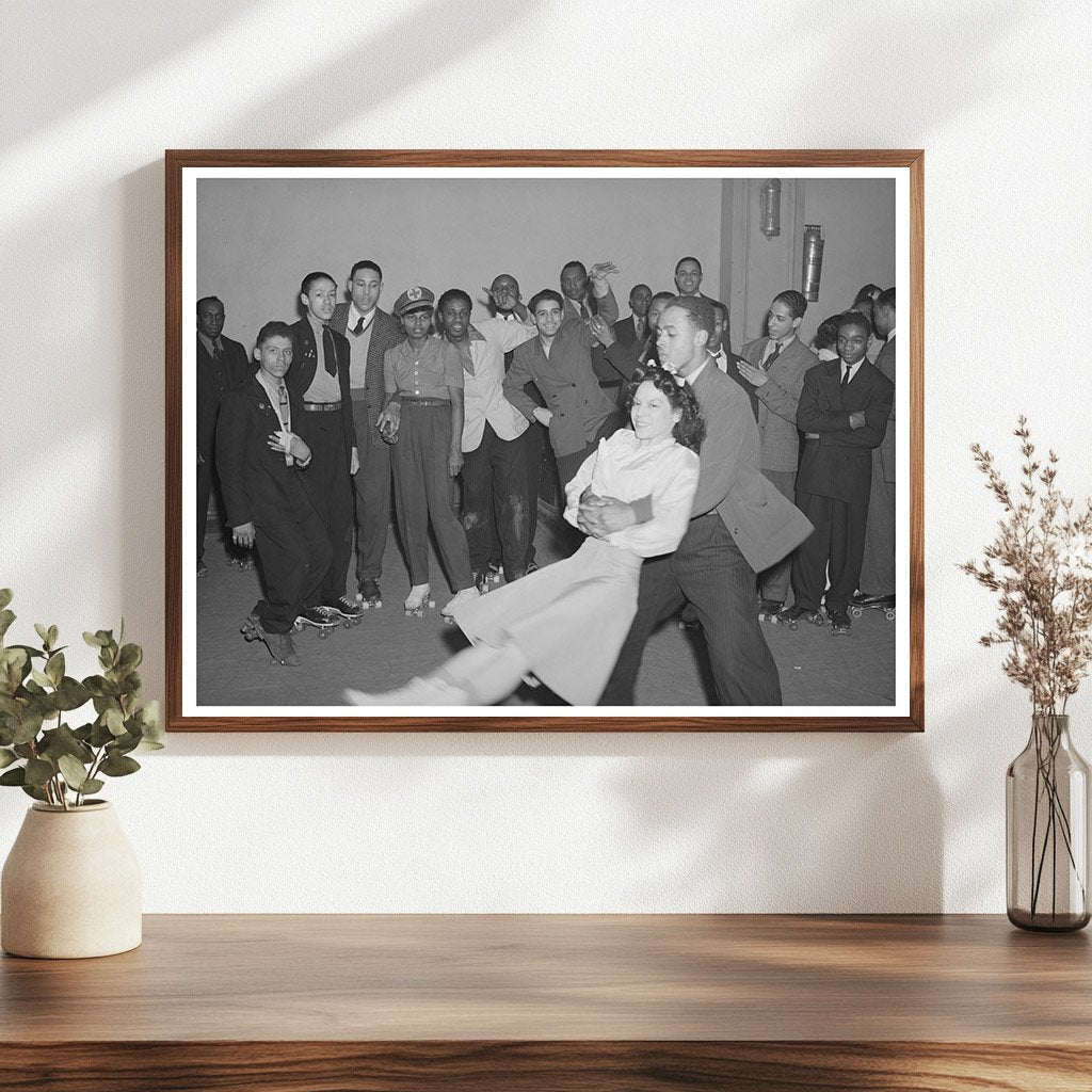Vintage Roller Skating at Savoy Ballroom Chicago 1941