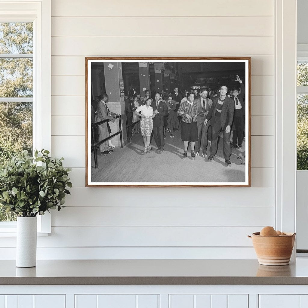 Roller Skating at Savoy Ballroom Chicago April 1941