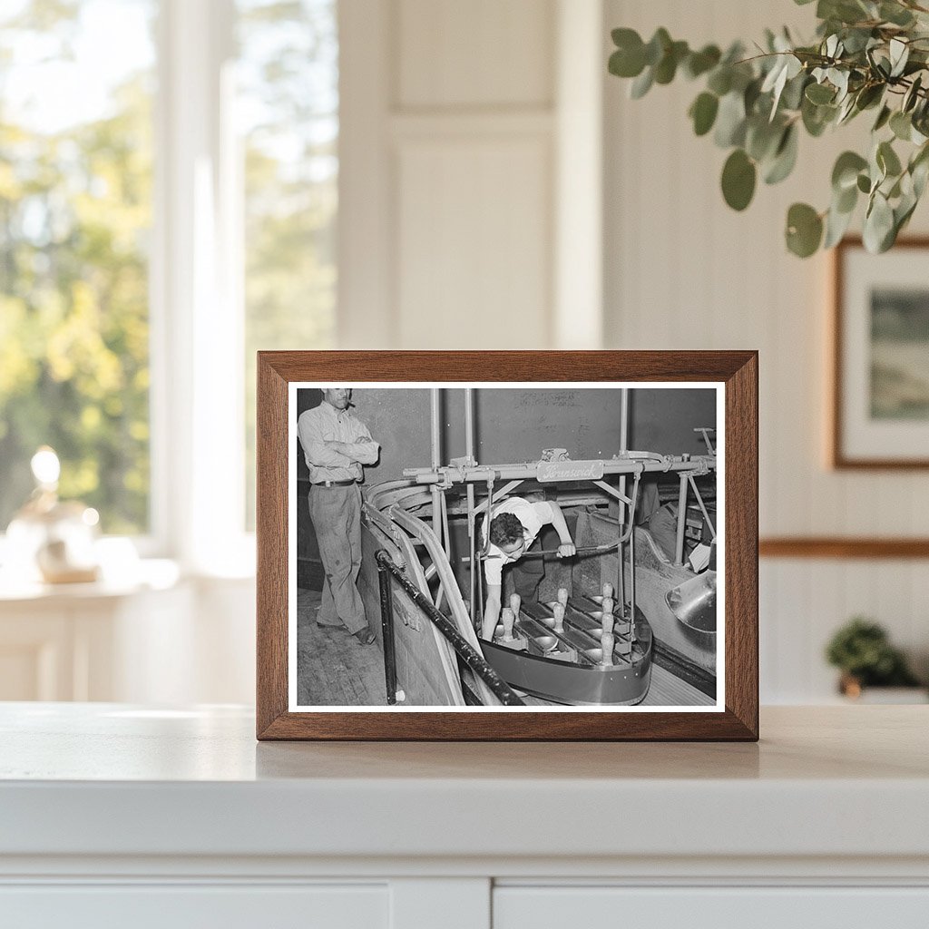 Bowling Alley Scene Chicago April 1941
