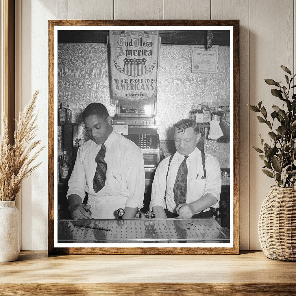 Chicago Tavern Bartender April 1941 FSA/OWI Collection