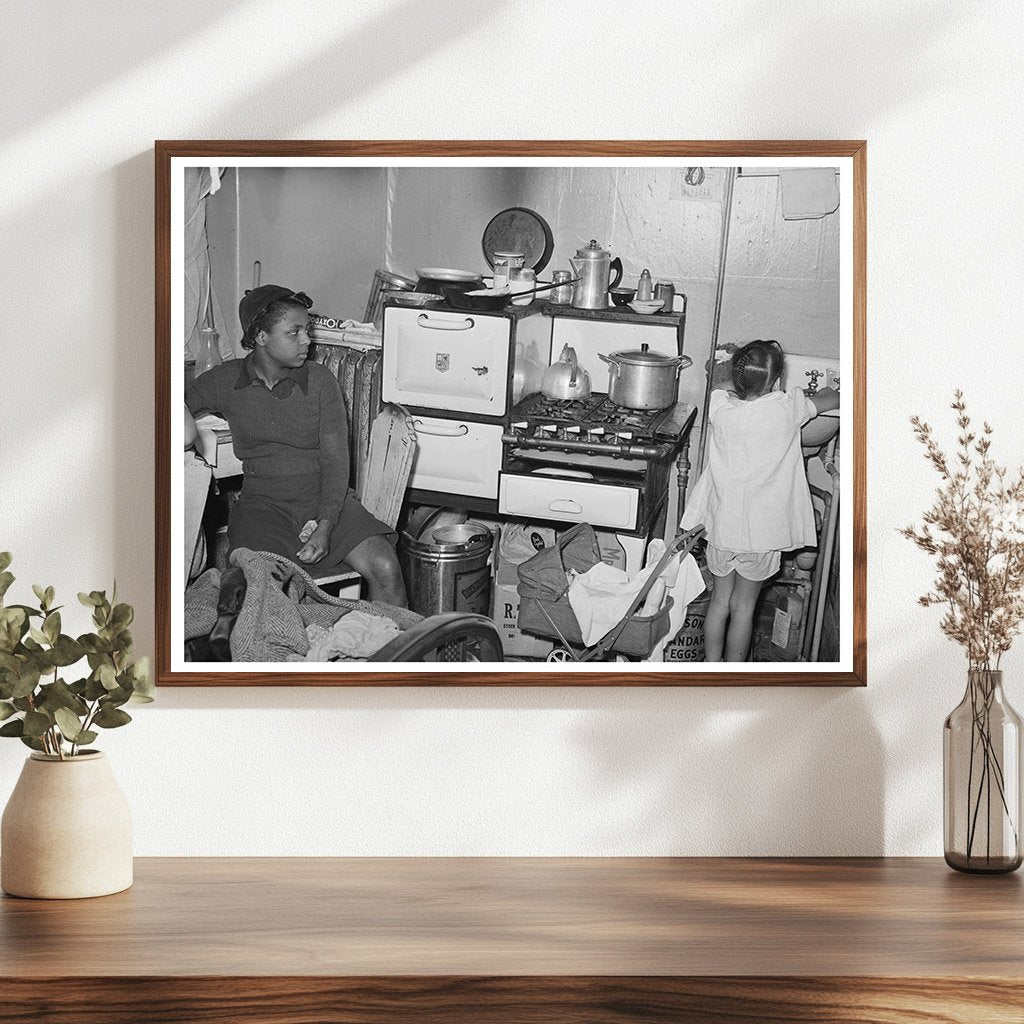 Vintage Chicago Kitchen Photo April 1941 Urban Living