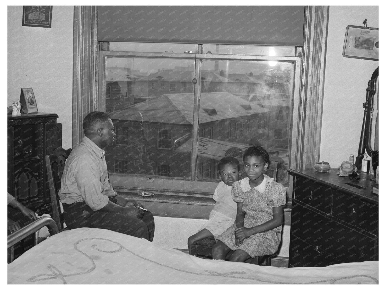 Ida B Wells Housing Project Apartment Front Room April 1941