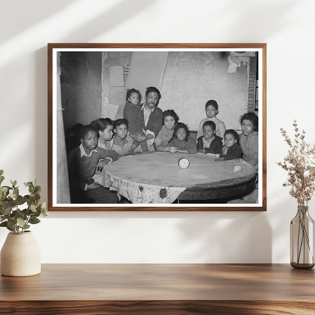 Chicago Family Life 1941 Vintage Photograph