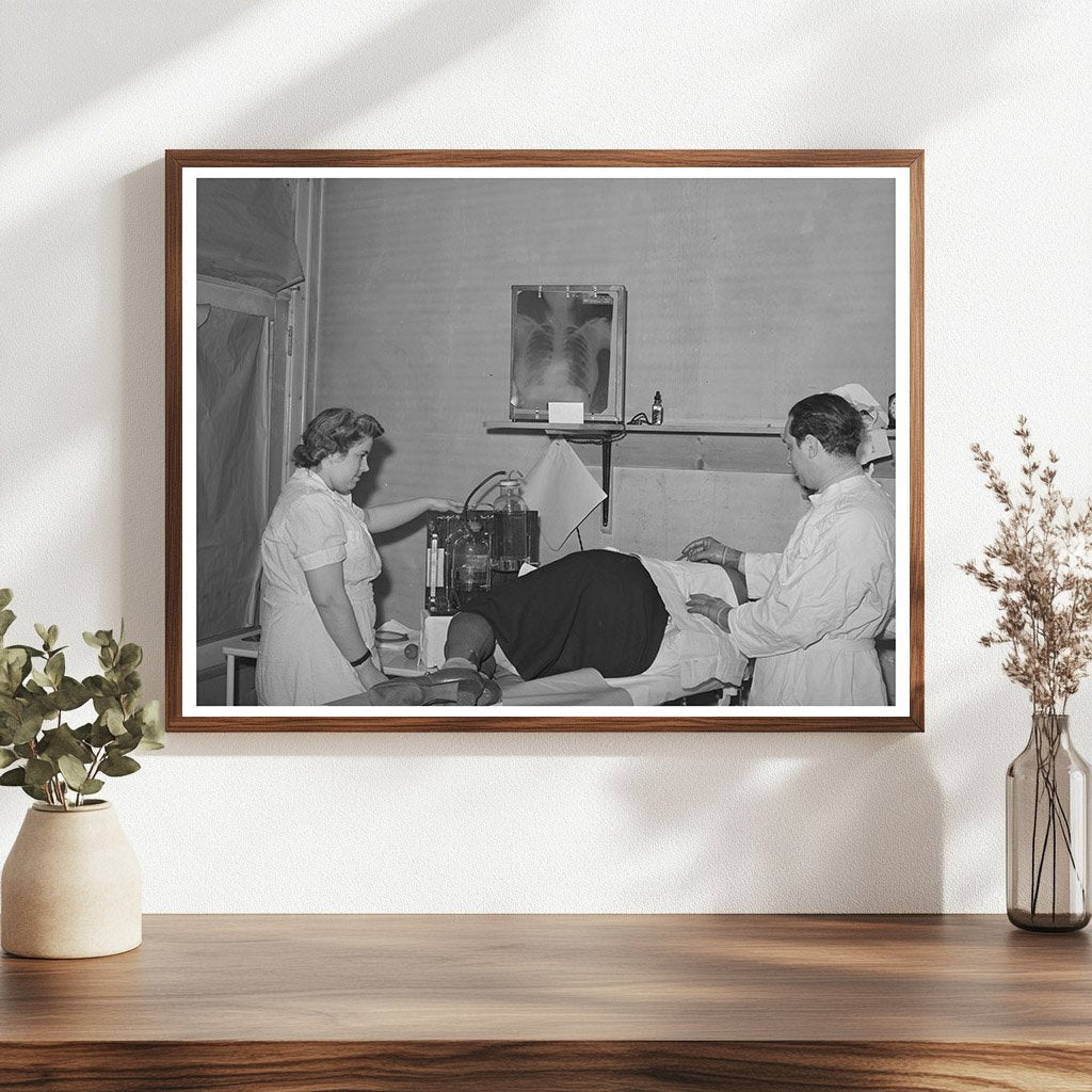 Pneumothorax Treatment in Chicago Tuberculosis Sanitarium 1941