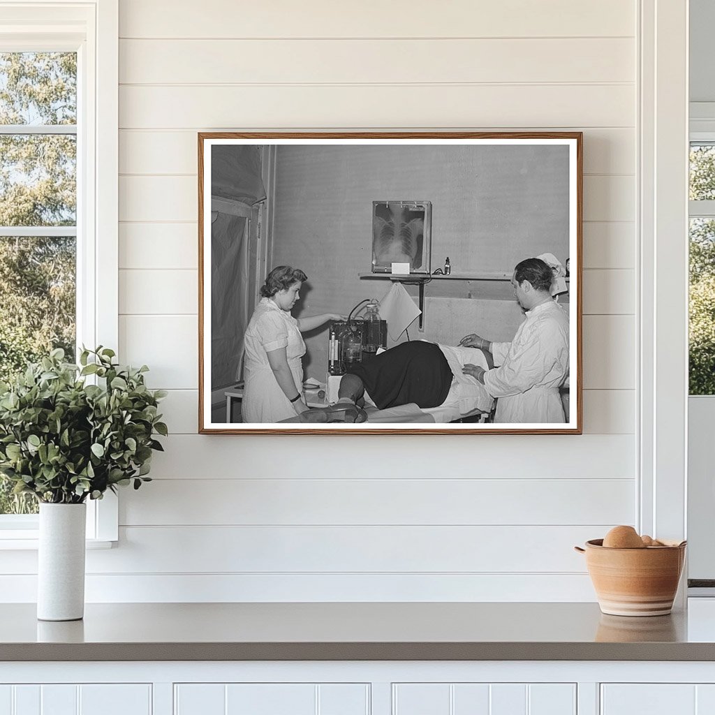 Pneumothorax Treatment in Chicago Tuberculosis Sanitarium 1941