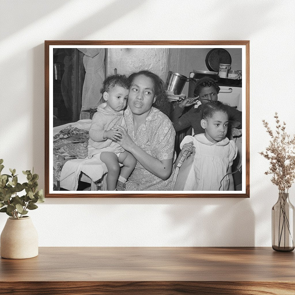 Chicago Family Life April 1941 Vintage Photograph
