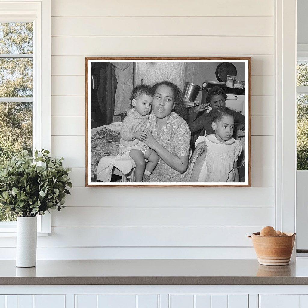 Chicago Family Life April 1941 Vintage Photograph