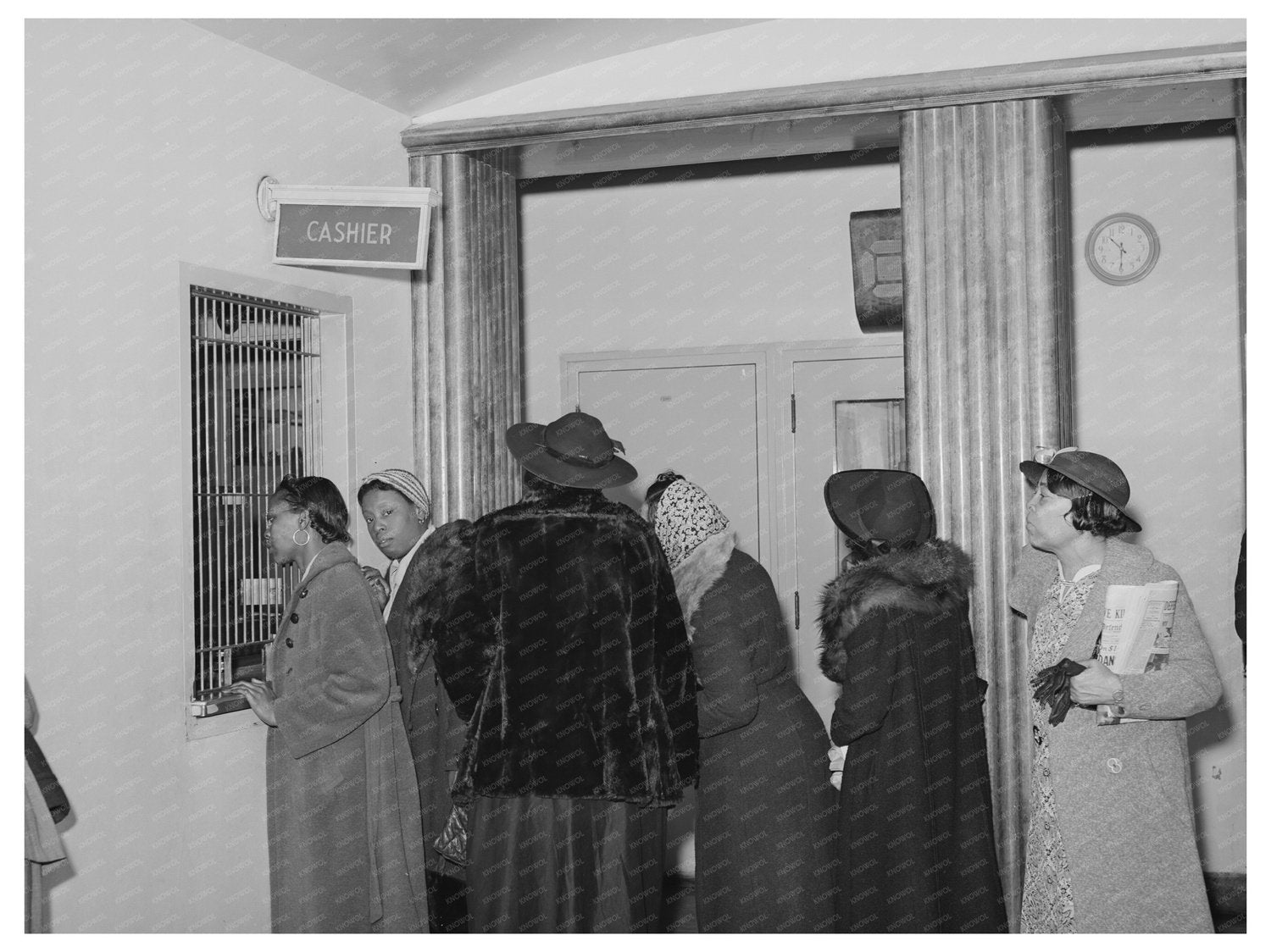 Chicago Clinic Patients Paying Medical Bills April 1941