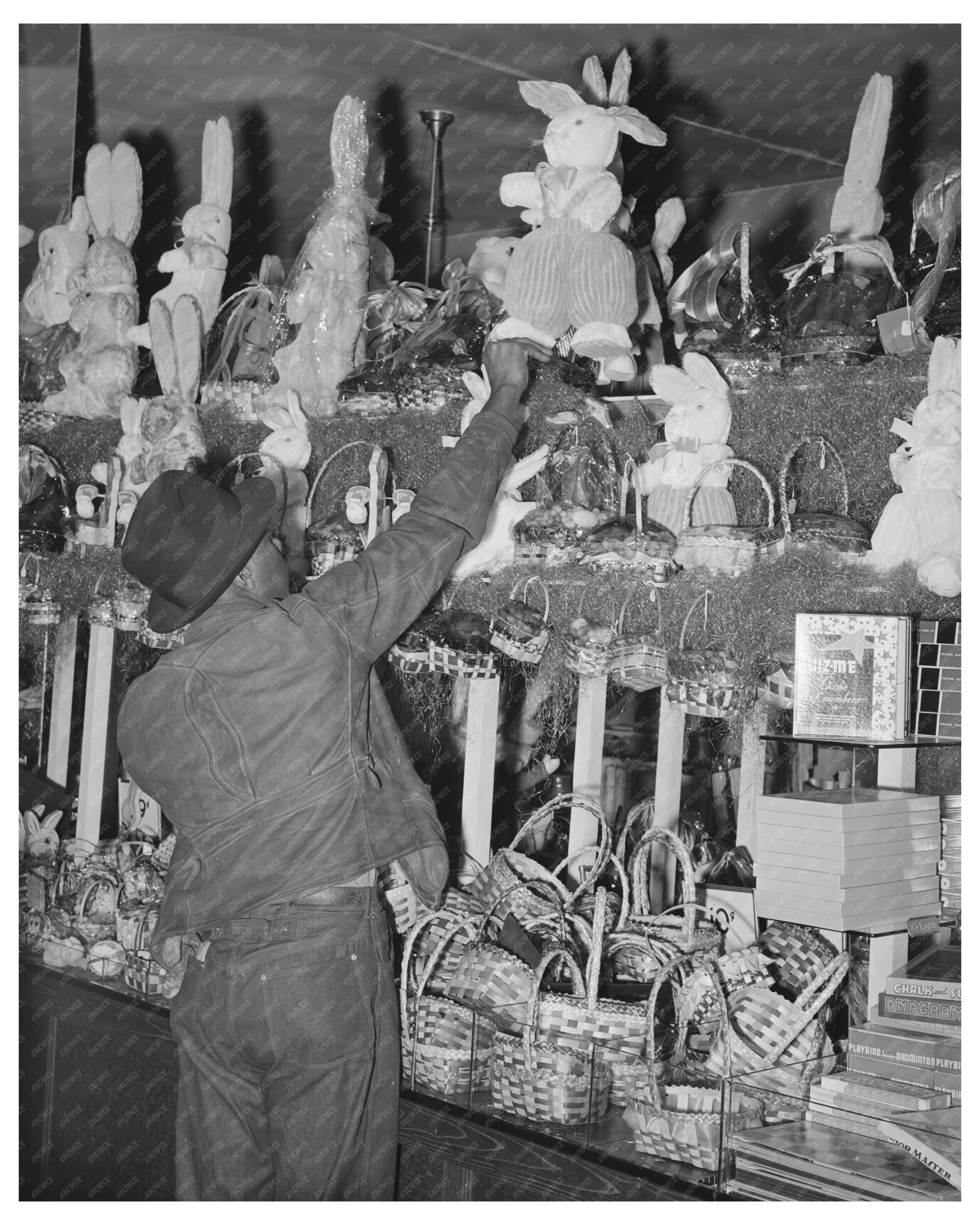 Ten Cent Store in Chicago April 1941 Vintage Photo