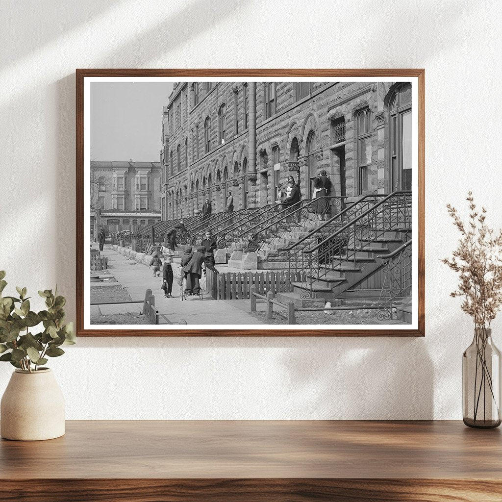 Southside Chicago Community Scene April 1941