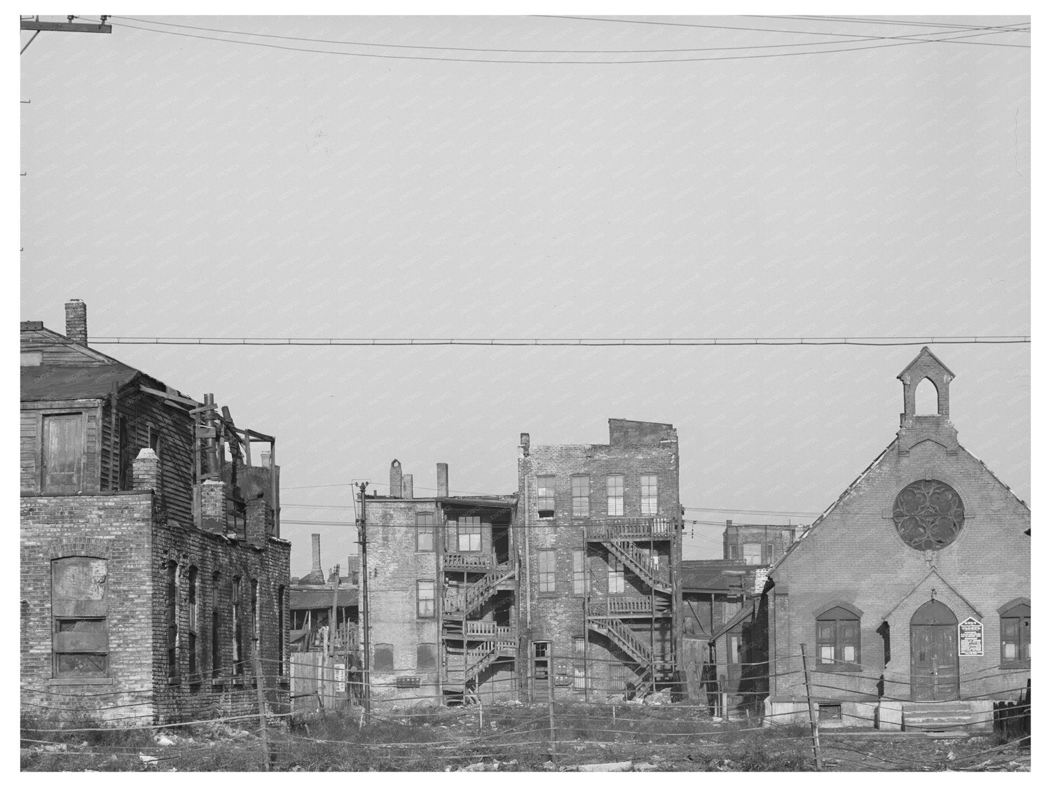 Chicago African American Neighborhood April 1941