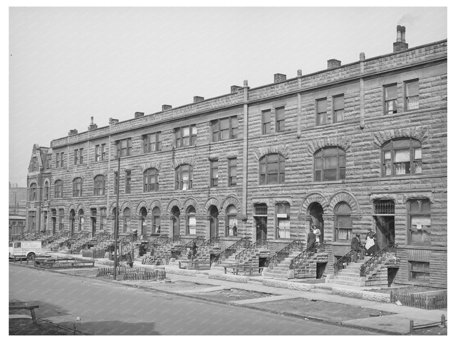 Chicago Apartment Houses April 1941 FSA/OWI Collection