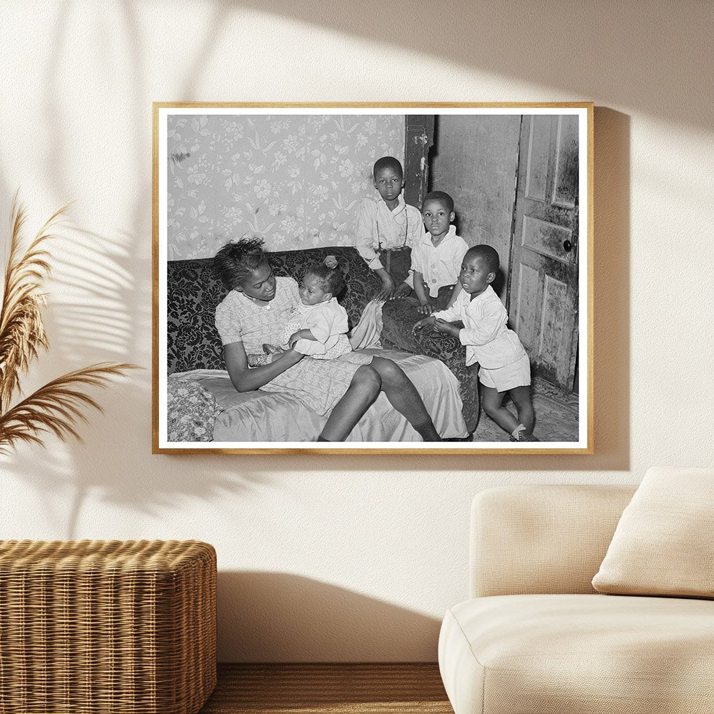 Family Receiving Relief Assistance in Chicago April 1941