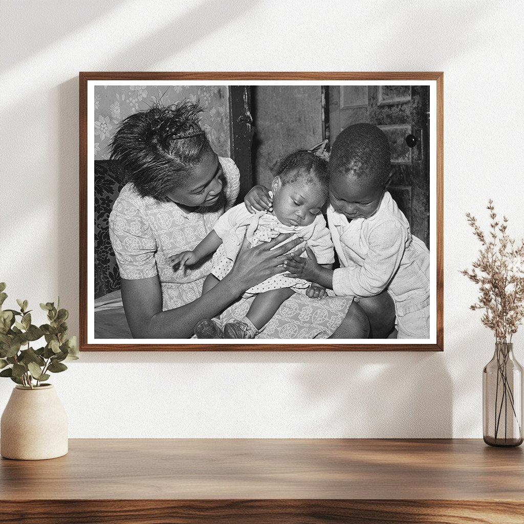 Chicago Children April 1941 Historical Photograph