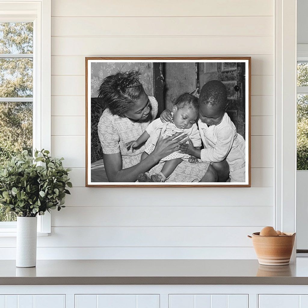 Chicago Children April 1941 Historical Photograph
