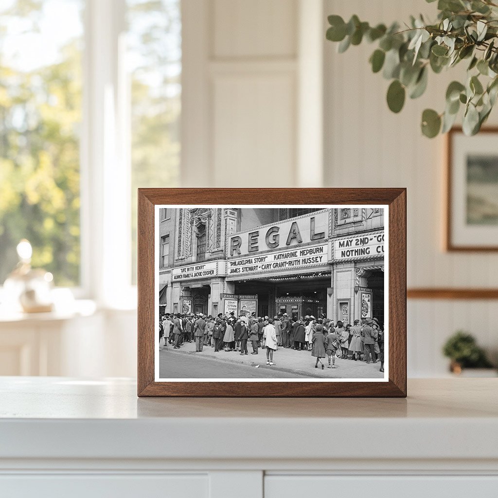 Regal Theater and Savoy Ballroom Chicago April 1941 Photo
