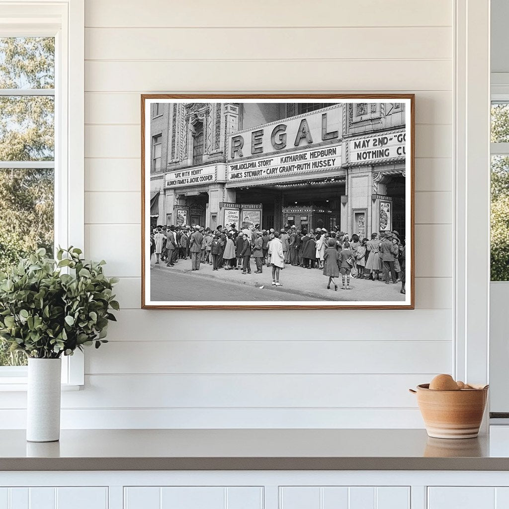 Regal Theater and Savoy Ballroom Chicago April 1941 Photo