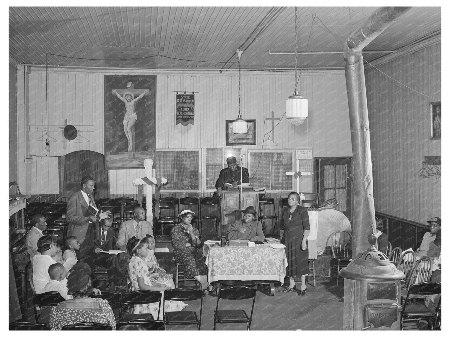 Baptist Church Easter Service Chicago 1941