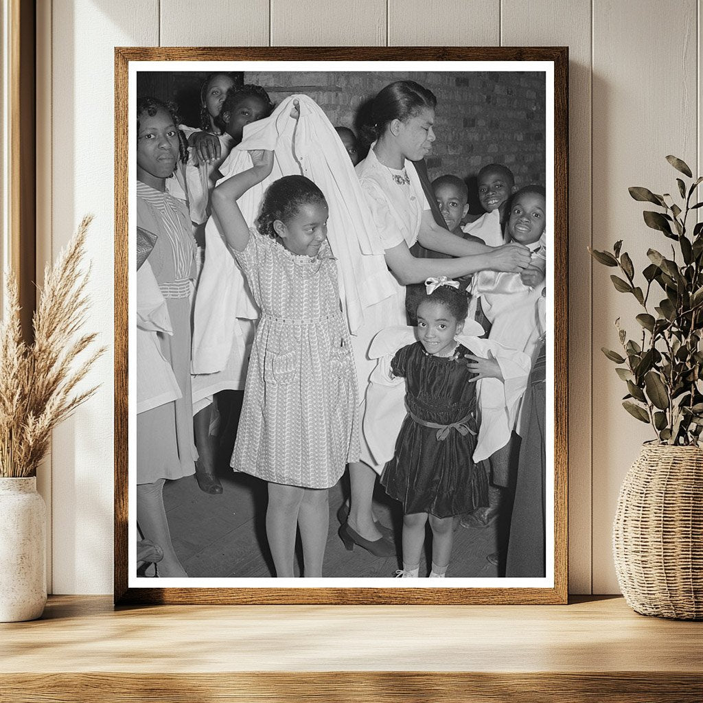 Children in Choir Robes at Chicago Church 1941