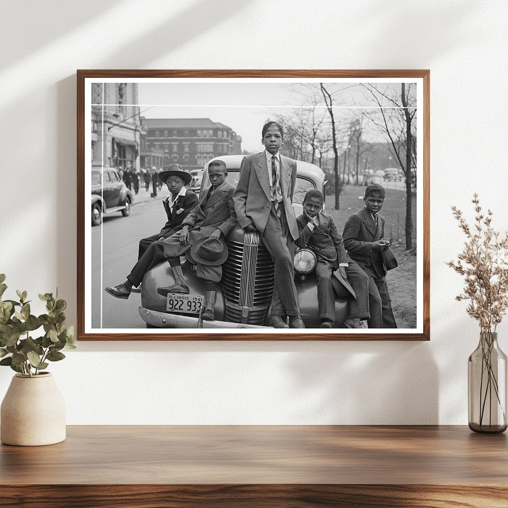 Easter Morning in Southside Chicago 1941