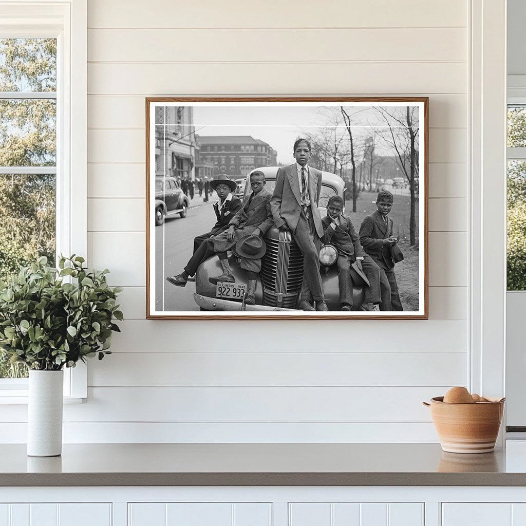 Easter Morning in Southside Chicago 1941