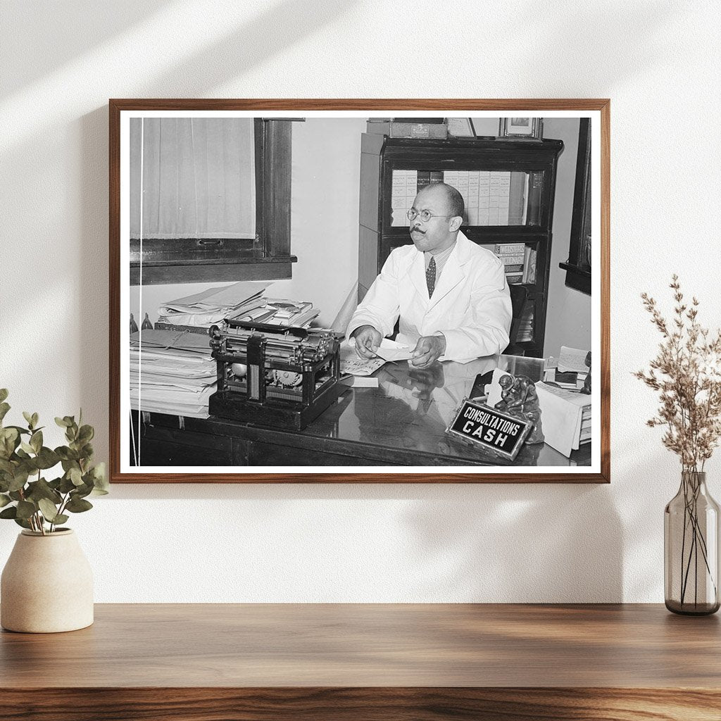 Doctor in Southside Chicago Office April 1941