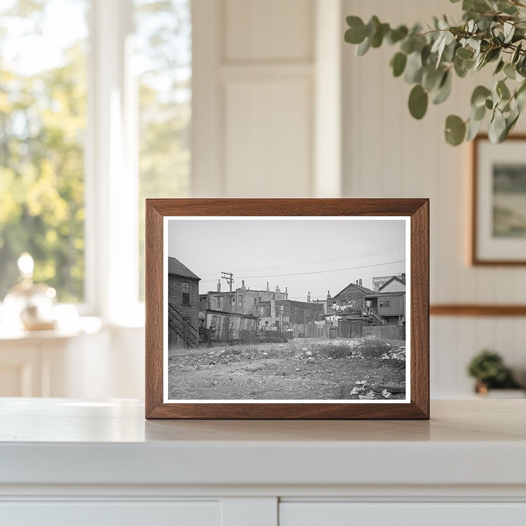 Vintage 1941 Southside Chicago Apartment Building Photo