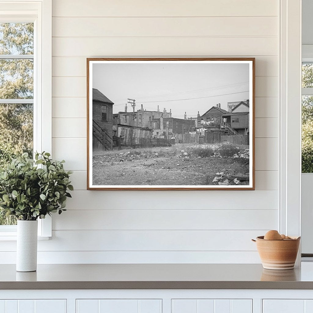 Vintage 1941 Southside Chicago Apartment Building Photo