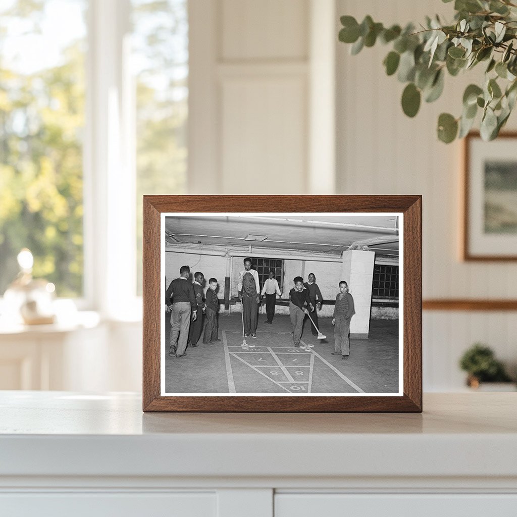 Shuffleboard at Good Shepherd Community Center 1941