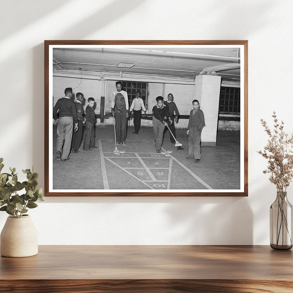 Shuffleboard at Good Shepherd Community Center 1941