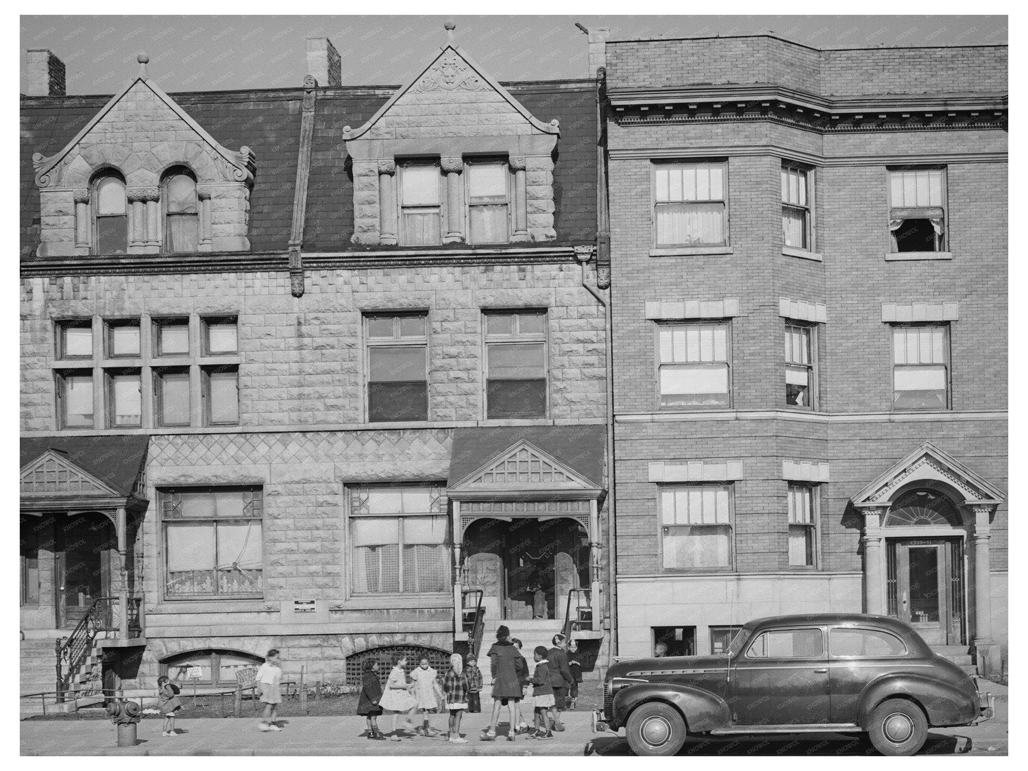 Chicago Apartment Houses Urban Development April 1941