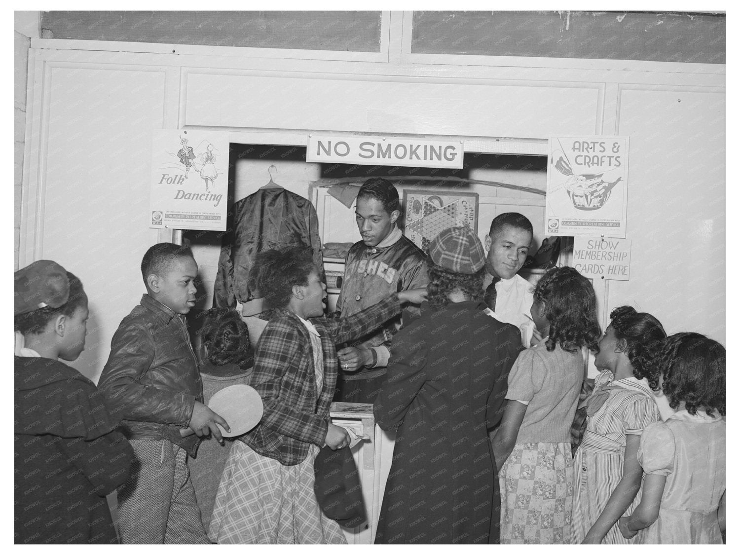 Youth Membership Cards at Good Shepherd Community Center 1941