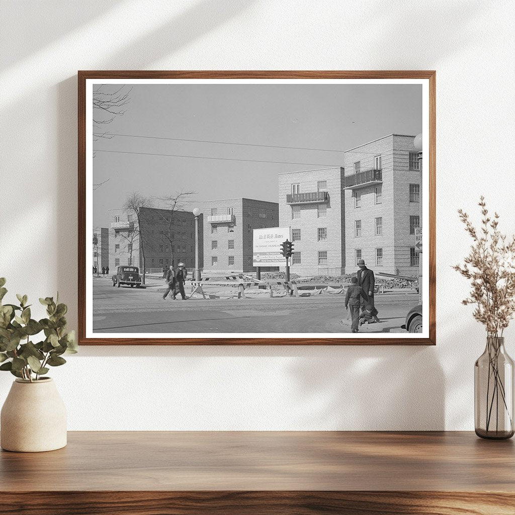 Ida B Wells Housing Project Chicago April 1941 Image