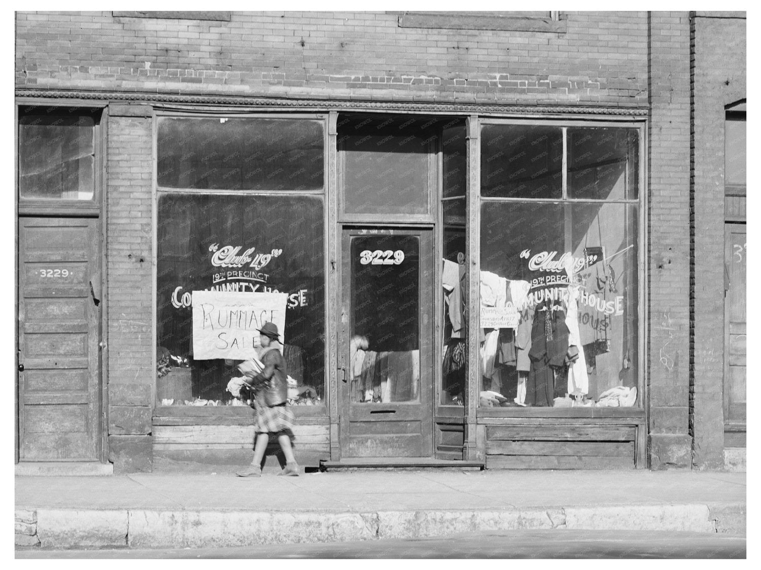 Chicago Rummage Sale April 1941 Community Event