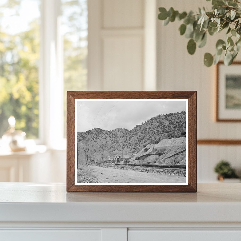 Idaho Springs Gold Mill Tailings May 1941 Image