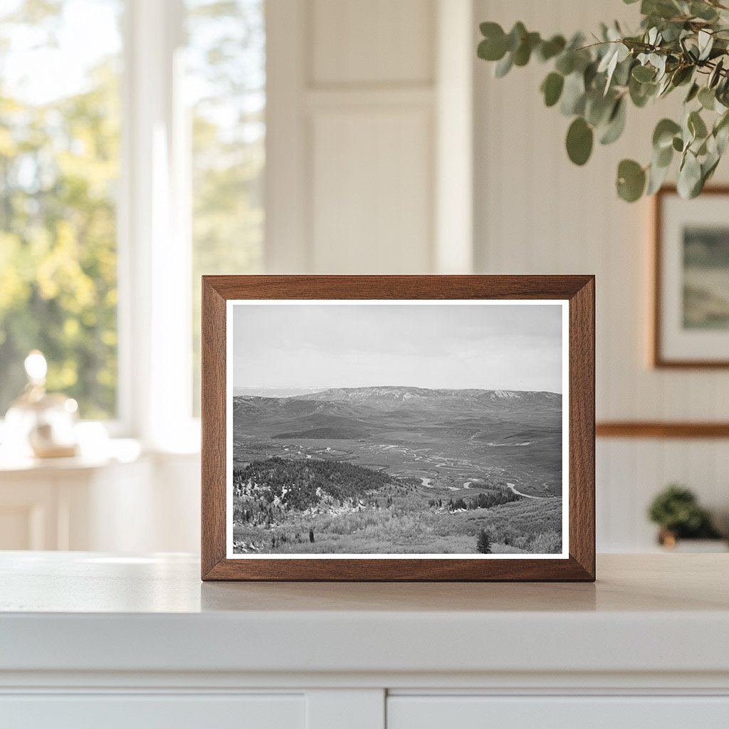 Yampa River Valley Routt County Colorado May 1941
