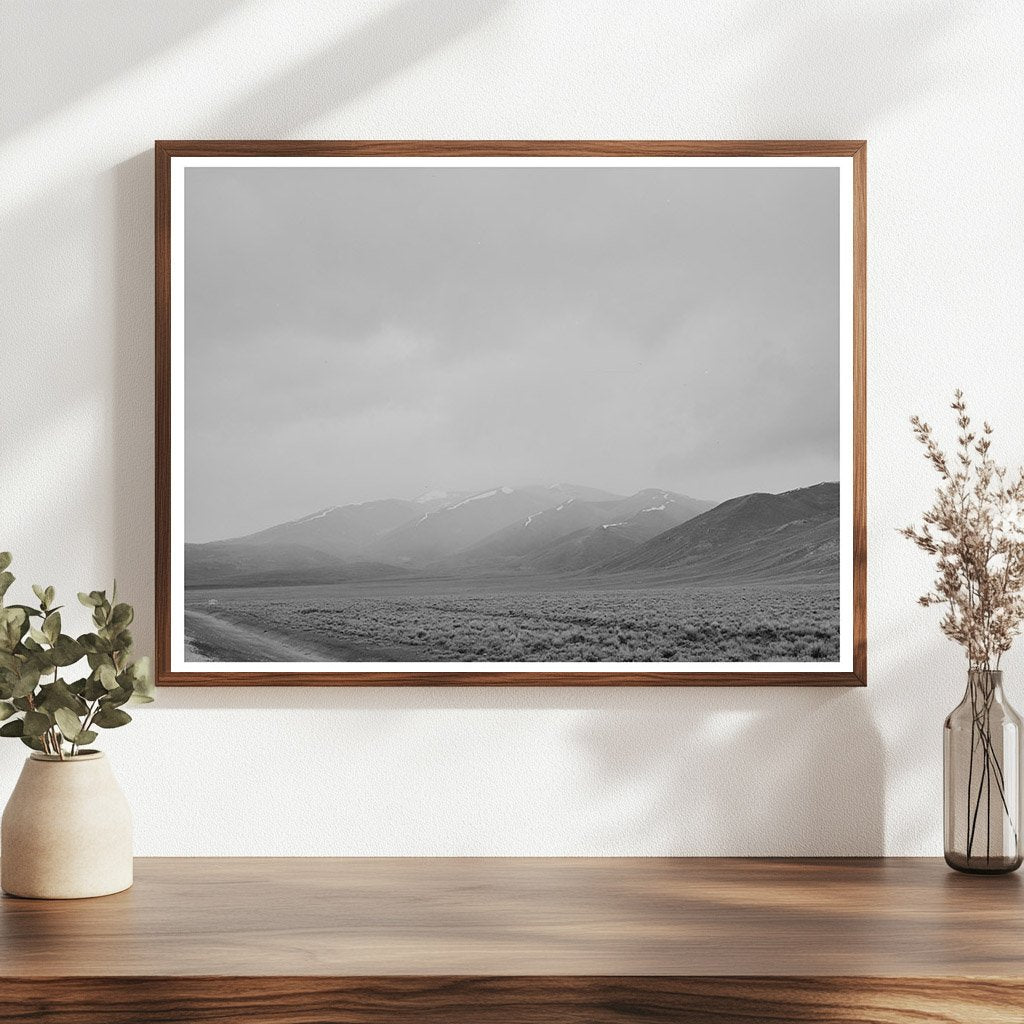 Uinta Mountains Spring Light Snowfall Utah May 1941
