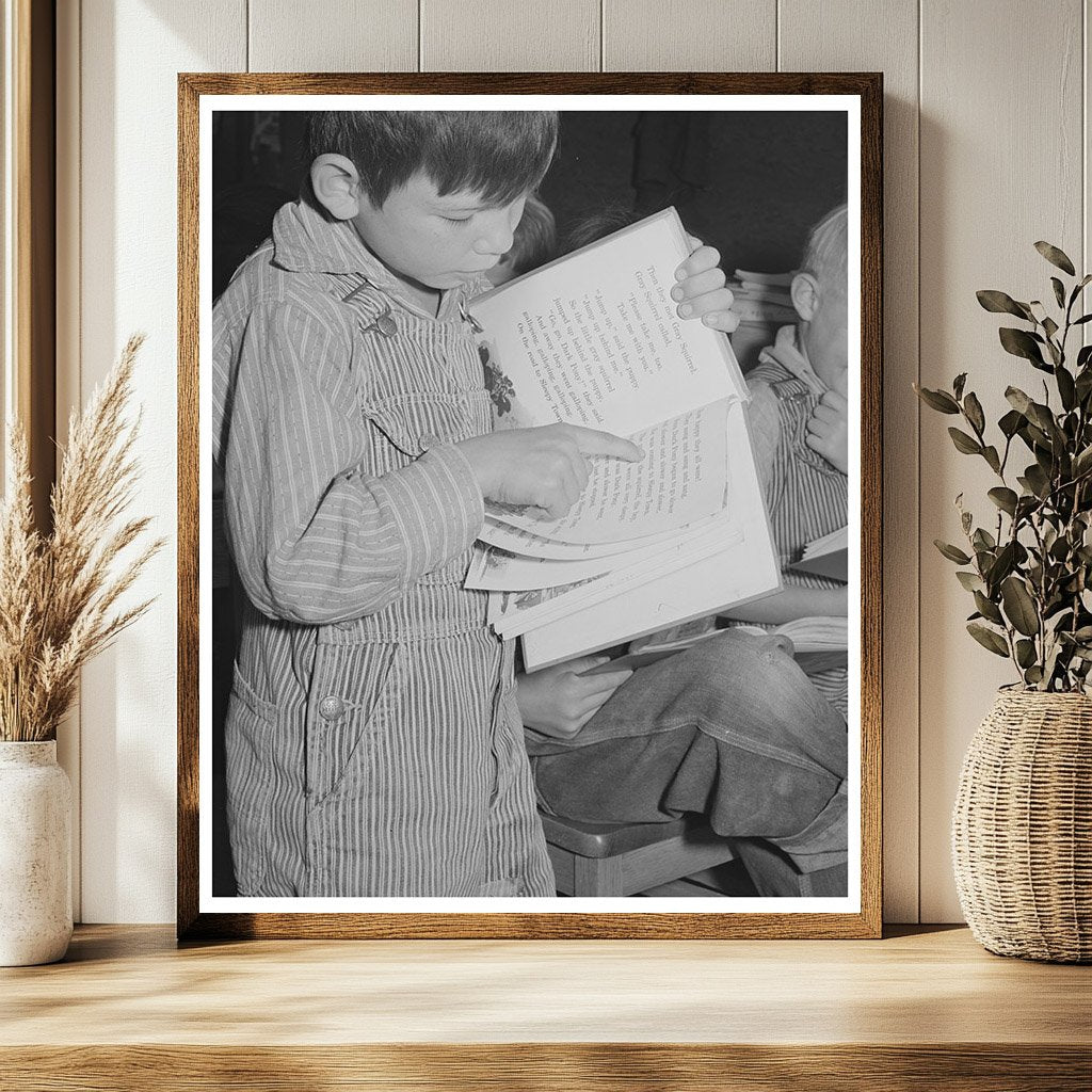 Children at Farm Security Administration School Caldwell 1941