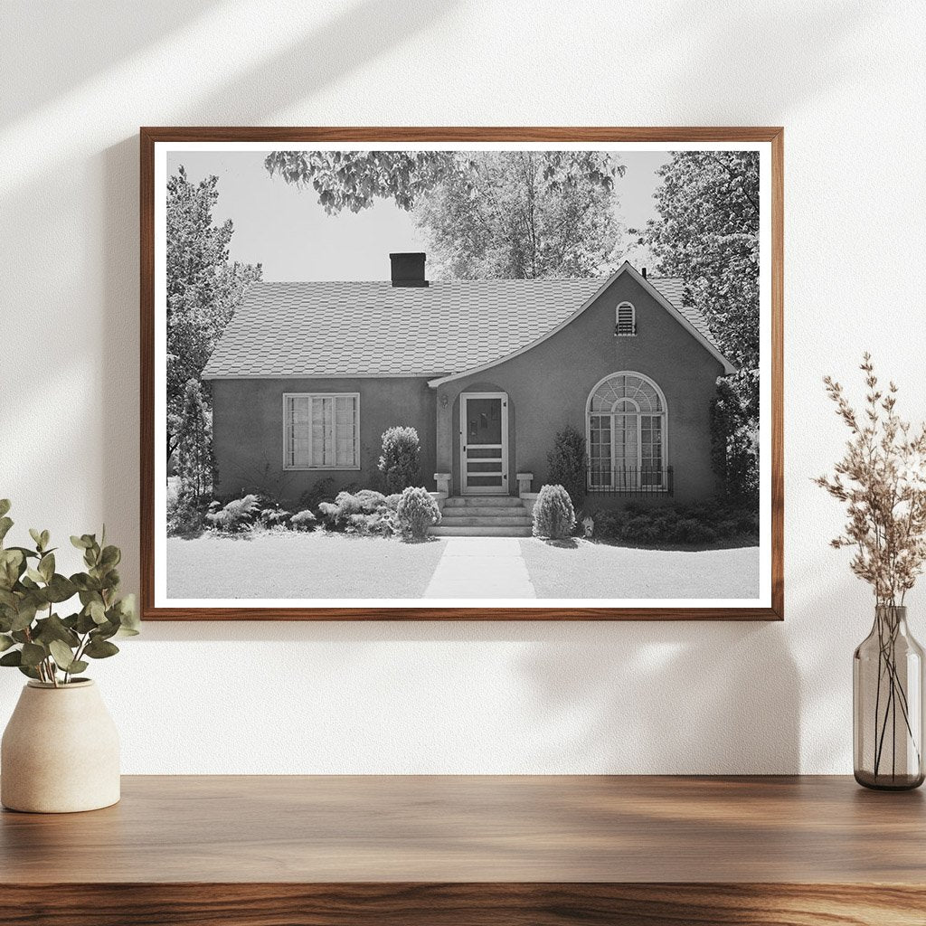 Caldwell Idaho Vintage House Photograph May 1941