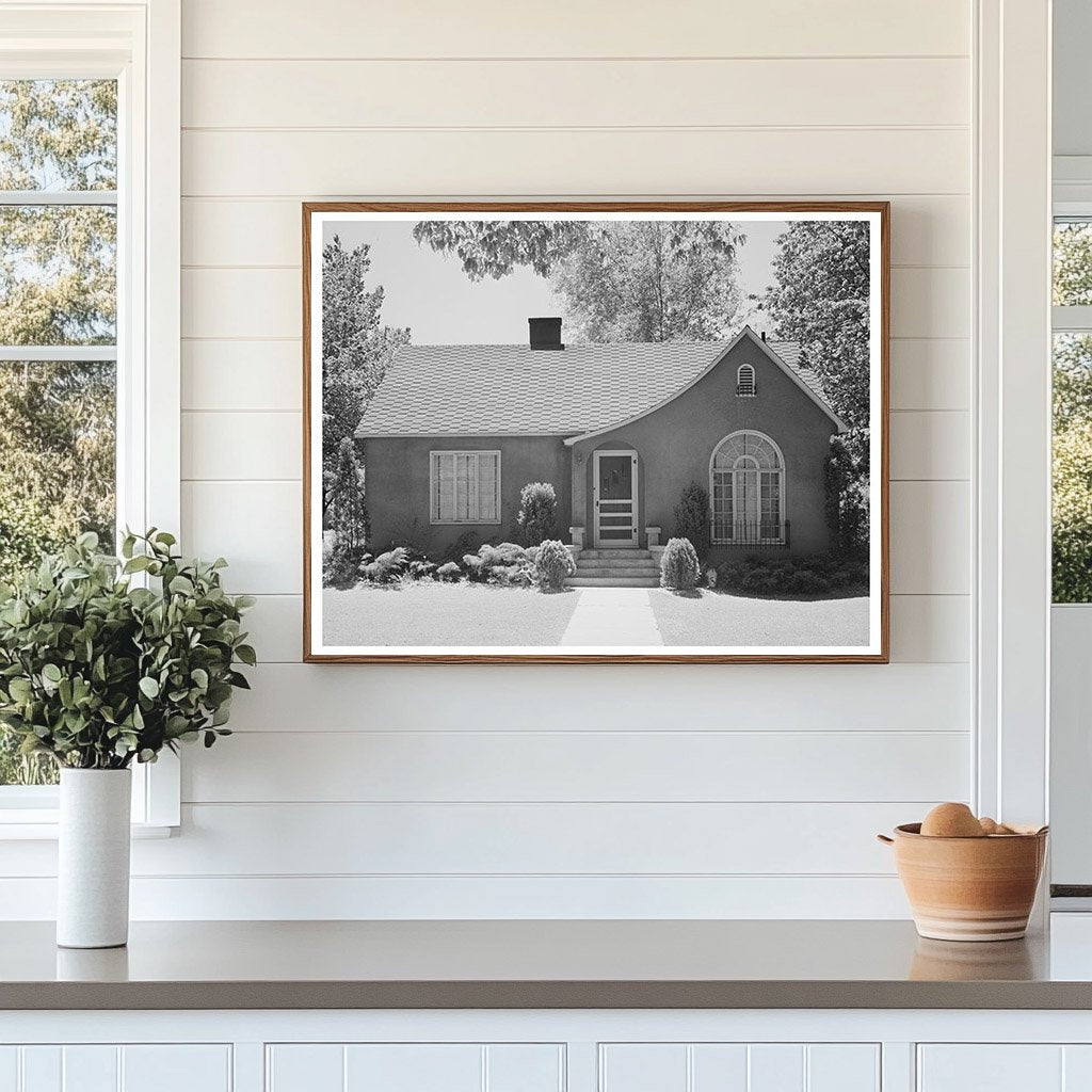 Caldwell Idaho Vintage House Photograph May 1941